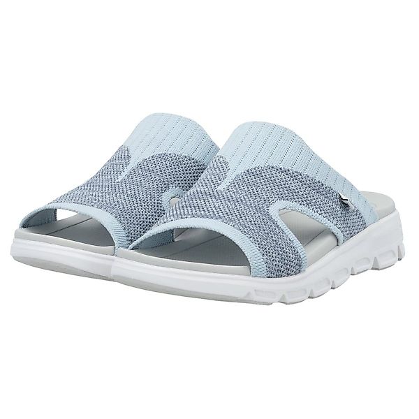 Rieker V8451 Pantoletten blau Damen - günstig online kaufen