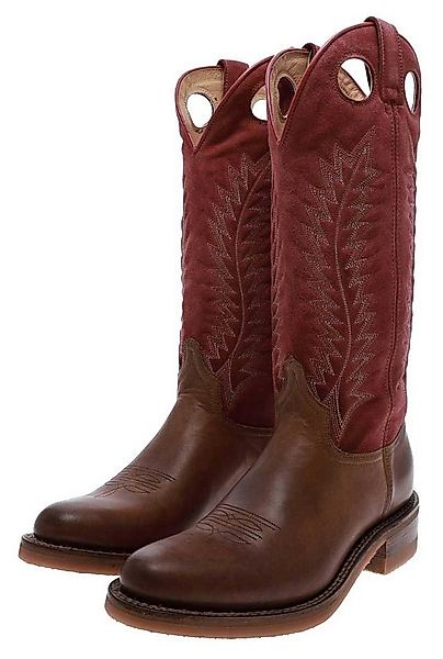 Sendra Boots 17617 LOZA Damen Buckaroo Stiefel Braun Cowboystiefel Rahmenge günstig online kaufen