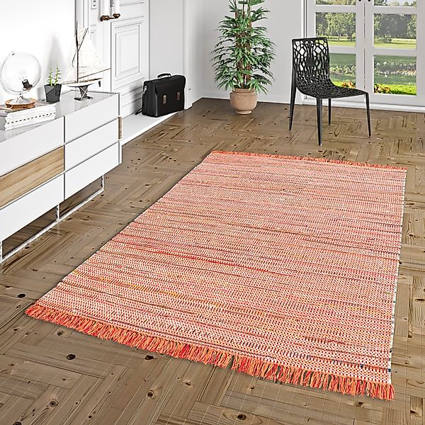 Pergamon Wollteppich Baumwolle Natur Teppich Cayenne, günstig online kaufen