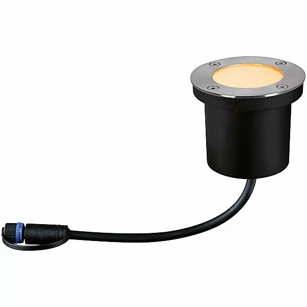 Paulmann LED-Outdoor-Bodeneinbaustrahler Floor Plug & Shine 1 Stk Ø 9,8 cm günstig online kaufen