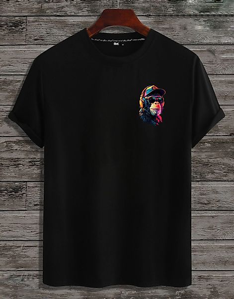 RMK T-Shirt Herren T-Shirt Basic Rundhals günstig online kaufen