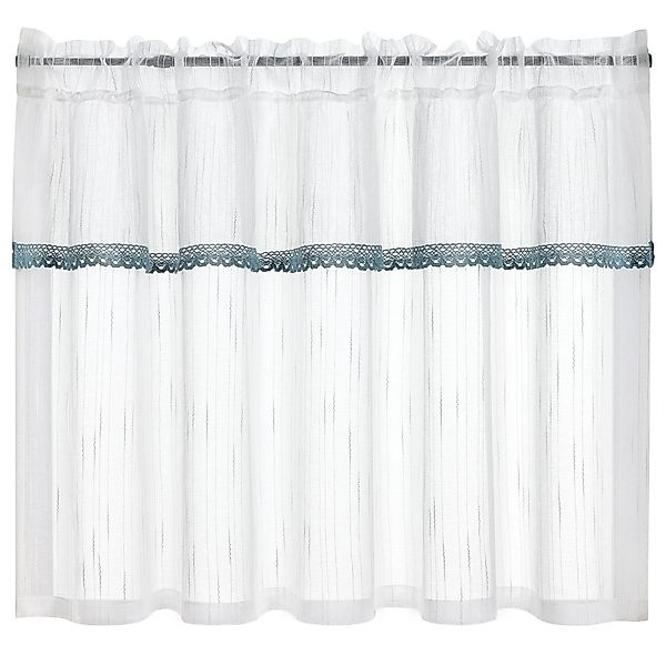 Delien Scheibengardine, Stangendurchzug (1 St), transparent, günstig online kaufen