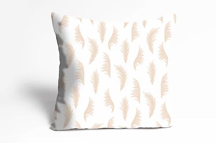 OTTO home Dekokissen »Pampasgras - Kissenhülle - Kissenbezug« 40x40cm - mit günstig online kaufen