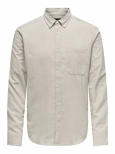 ONLY & SONS Langarmhemd ONSGUDMUND SLIM günstig online kaufen