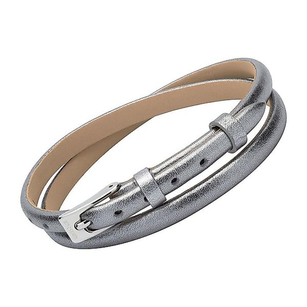 Unique Lederarmband Lederamrband in Grau mit günstig online kaufen