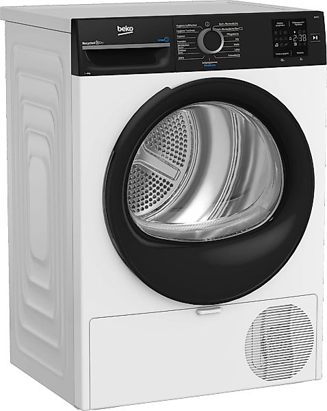 BEKO Wärmepumpentrockner "BM3T38240W" 8 mit Wärmepumpentechnologie günstig online kaufen