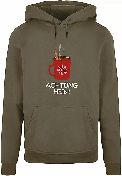 Merchcode Kapuzensweatshirt "Merchcode Herren Achtung heiss Basic Hoody" günstig online kaufen