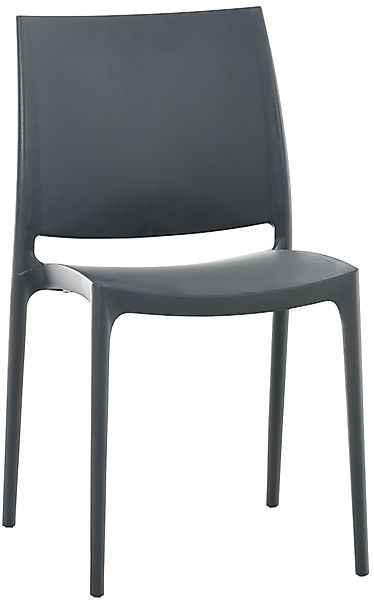 CLP Gartenstuhl Maya, Outdoor, Kunststoff, stapelbar günstig online kaufen