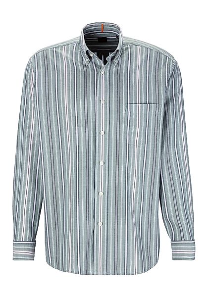 BOSS ORANGE Langarmhemd Lambey mit Button-down-Kragen günstig online kaufen