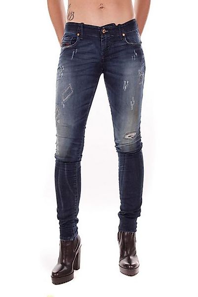 Diesel Skinny-fit-Jeans Diesel Damen Grupee-NE 0676F Sweat Pant Jeans Hose günstig online kaufen