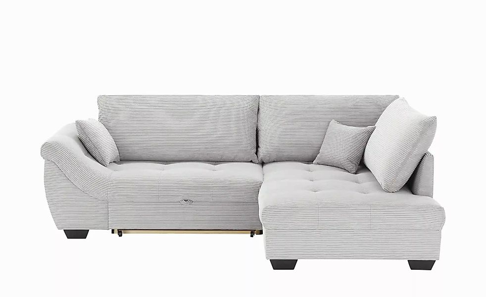 bobb Ecksofa  Krissy ¦ grau ¦ Maße (cm): B: 251 H: 88 T: 190.0 Polstermöbel günstig online kaufen