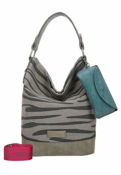 Fritzi aus Preußen Schultertasche Canvas (Set, 2-tlg) günstig online kaufen