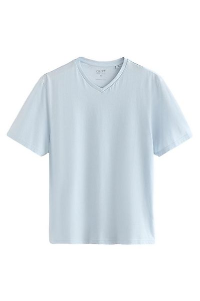 Next T-Shirt Essential T-Shirt mit V-Ausschnitt aus Baumwolle (1-tlg) günstig online kaufen