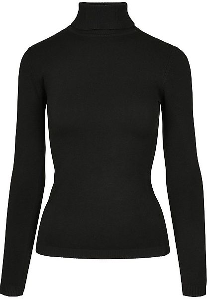 URBAN CLASSICS Fleecepullover Urban Classics Damen Ladies Basic Turtleneck günstig online kaufen
