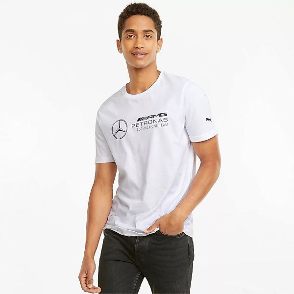 PUMA Herren T-Shirt mit Mercedes F1 Branding | Mit Aucun | Weiß | Größe: XL günstig online kaufen