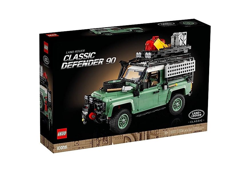 LEGO® 10317 Land Rover Classic Defender 90 Konstruktionsspielsteine günstig online kaufen