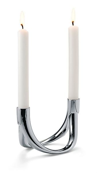 PHILIPPI Kerzenhalter, 2 tlg Nickel, hochglanzpoliert, Magnete günstig online kaufen