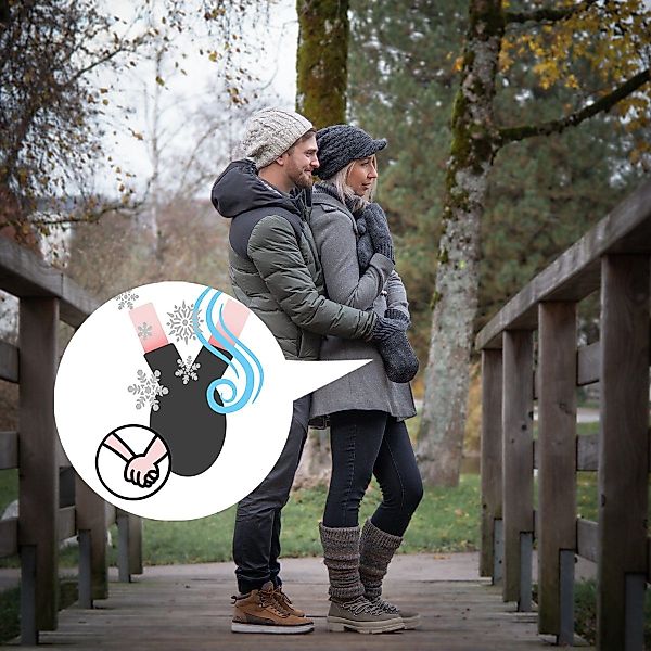 McRon Strickhandschuhe Pärchenhandschuh Modell Valentin Ein günstig online kaufen