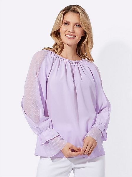 Sieh an! Klassische Bluse Schlupfbluse . günstig online kaufen