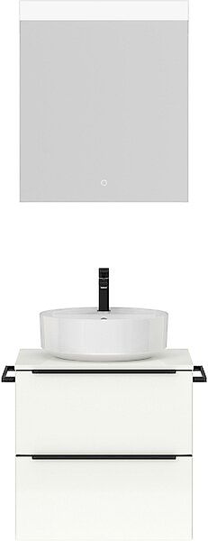 nobilia® Badmöbel-Set »Alvene« vormontiert, mit Soft-Close, 2 Stk. tlg. günstig online kaufen