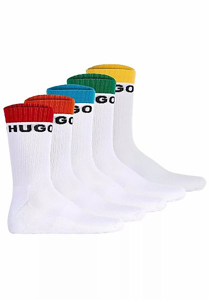 HUGO Underwear Freizeitsocken "5P QS RAINBOW CC", (Packung, 5 Paar, 5er), m günstig online kaufen