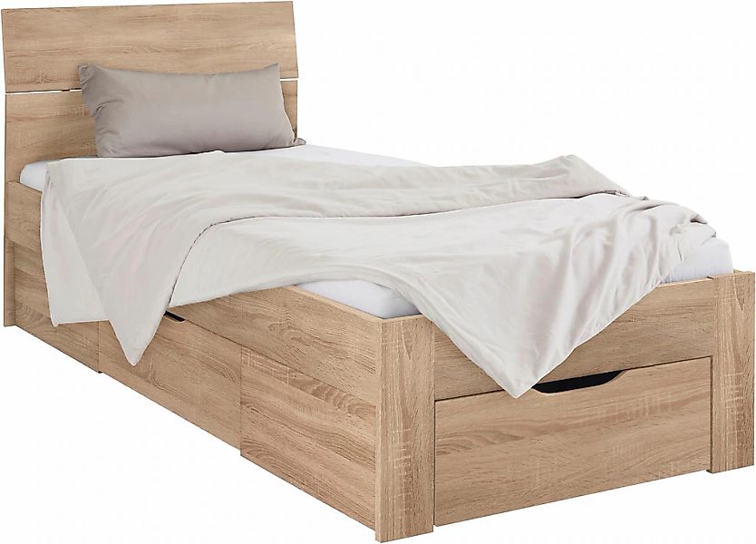 rauch Bett "Einzelbett Doppelbett Stauraum FLEXX Breiten 90/140/180 cm" Ein günstig online kaufen