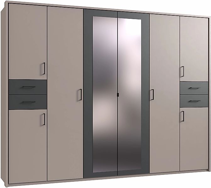 Wimex Drehtürenschrank "Vegas", inklusive Passepartout-Rahmen, mit Spiegelt günstig online kaufen