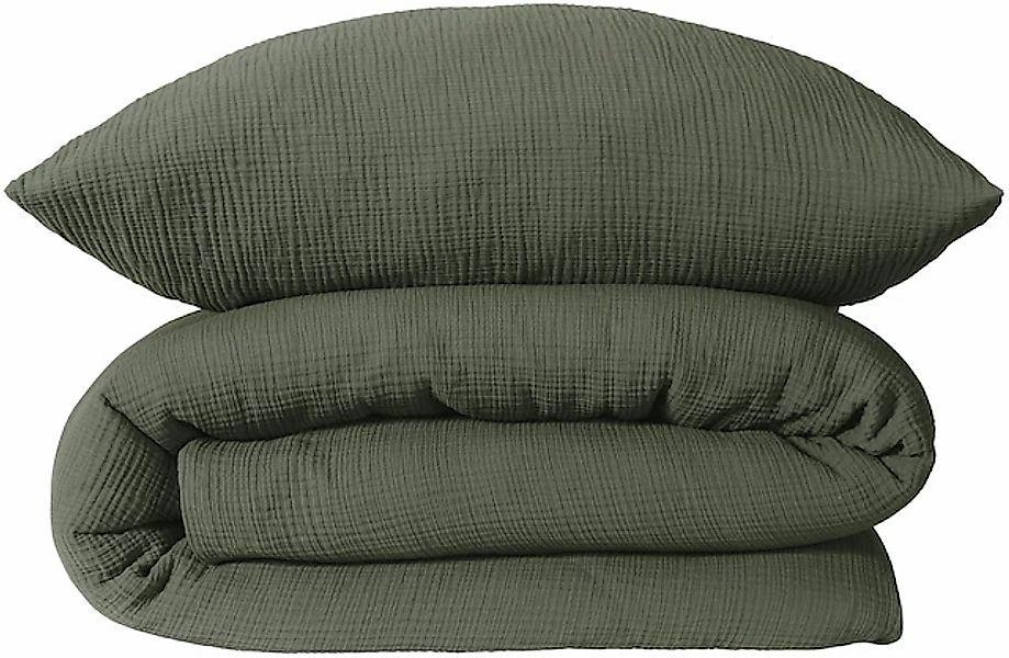 Schiesser Bettwäsche »Molly aus softer Musselin-Qualität in gedeckten, natü günstig online kaufen