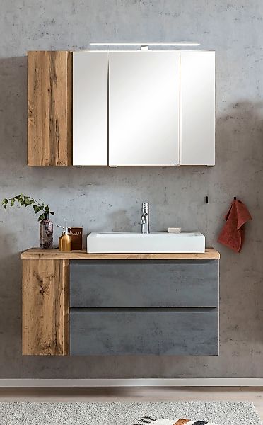 welltime Badmöbel-Set "Sölden" 2 Stk. tlg. günstig online kaufen