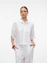 Vero Moda Hemdbluse VMLINN LINEN 2/4 günstig online kaufen