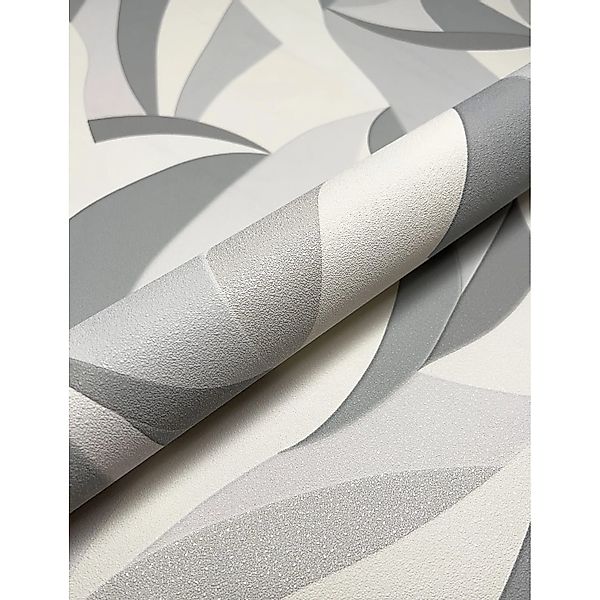 Newroom Vliestapete Ellie Grau Muster Modern FSC® günstig online kaufen