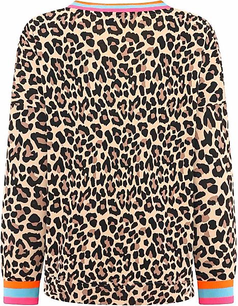 Zwillingsherz Sweatshirt "Leo Allover Neon Kante" günstig online kaufen