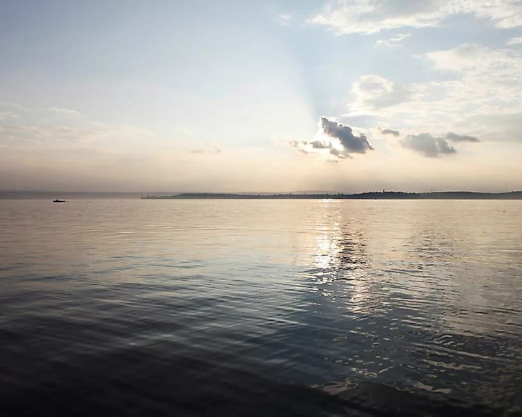 Fototapete "Sonnenaufgang" 4,00x2,50 m / Glattvlies Perlmutt günstig online kaufen