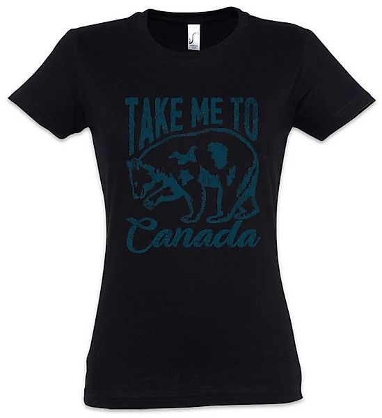 Urban Backwoods Print-Shirt Take Me To Canada Damen T-Shirt Kanada Ahornbla günstig online kaufen