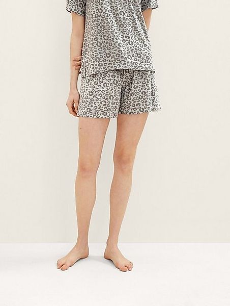 TOM TAILOR Schlafshorts Pyjama Shorts mit Animalprint günstig online kaufen