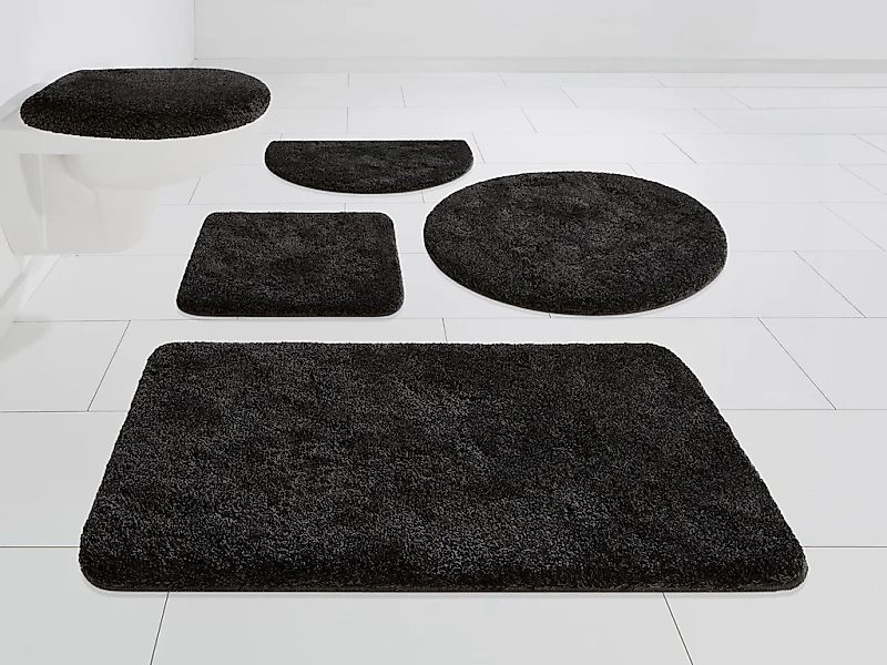 Grund "Melos, Badvorleger, Badezimmer Teppich, sehr weich" Höhe 27 mm rutsc günstig online kaufen