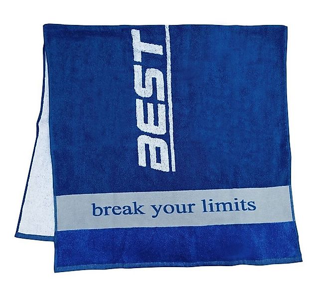 Best Body Nutrition Sporthandtuch Handtuch 70 x 130 - blau - Design Best Bo günstig online kaufen