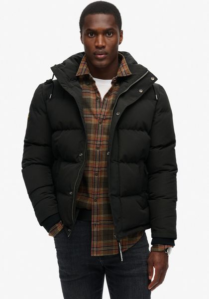 Superdry Steppjacke "Everest Hooded Puffer Jacket" mit Kapuze günstig online kaufen