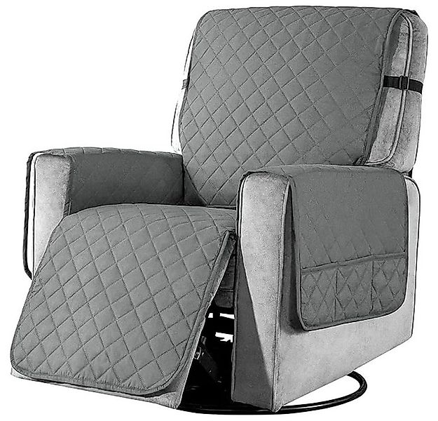 Fanttik Sesselschoner Liegesofa Sesselbezug, Sesselschoner mit Taschen Sess günstig online kaufen