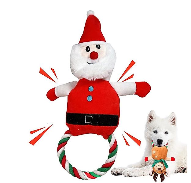 Ledander Tierkuscheltier 1er-Set/2er-Set Weihnachts-Kauspielzeug Interaktiv günstig online kaufen