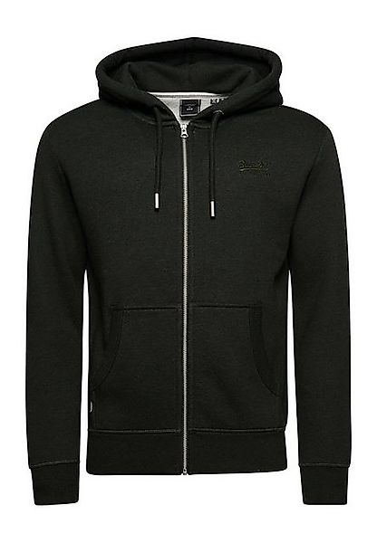 Superdry Sweatshirt Superdry Herren Zipper VINTAGE LOGO EMB ZIPHOOD Dark Ol günstig online kaufen