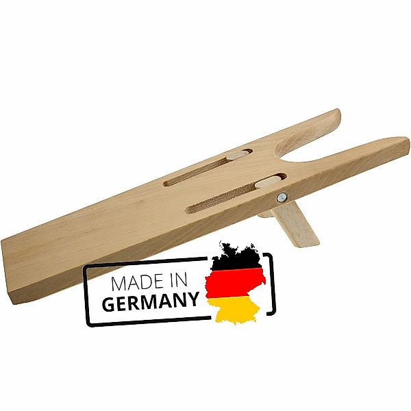 Langlauf Schuhbedarf Stiefelknecht Stiefelknecht Buchenholz platzsparend günstig online kaufen