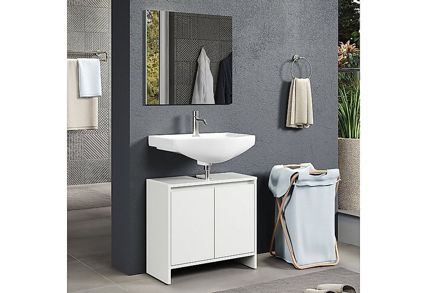 trendteam Badmöbel-Set, (2-St), Badmöbelset Waschbeckenunterschrank Badezim günstig online kaufen