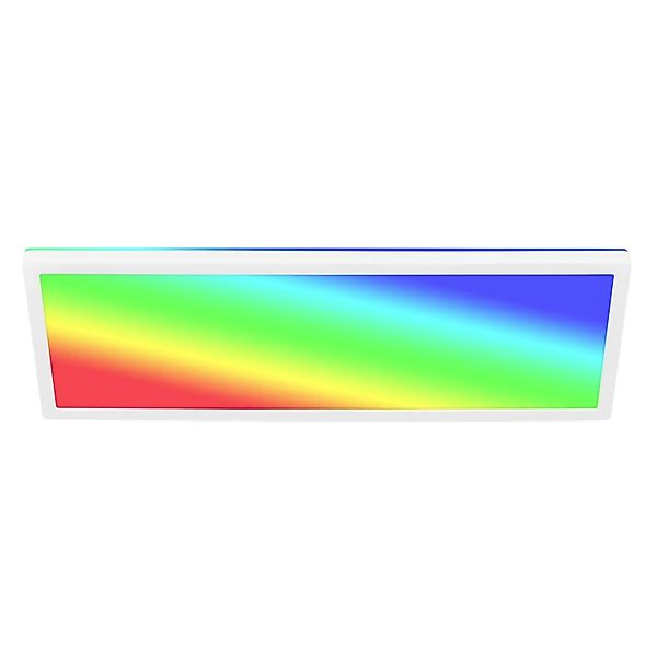 Briloner LED-Deckenleuchte Kada RGB+W Fernbedienung 58 cm x 20 cm x 2,8 cm günstig online kaufen