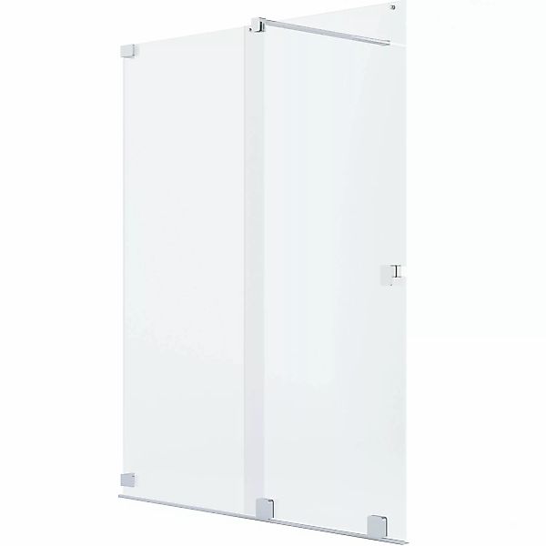 Schöner Wohnen Dusch-Schiebetür Walk-In Silbermatt 150 cm x 200 cm DIN L günstig online kaufen