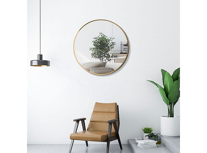 HOKO Dekospiegel Rund 60cm/80cm Design Modern Wandspiegel (skandinavischen günstig online kaufen