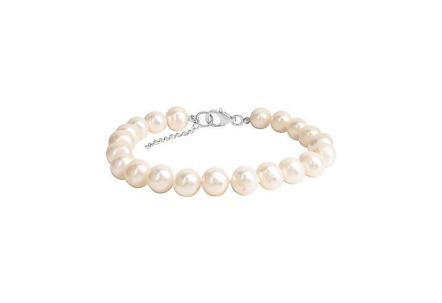 Vivance Armband 925/- Sterling Silber rhodiniert Süßwasserzuchtperle 8mm günstig online kaufen