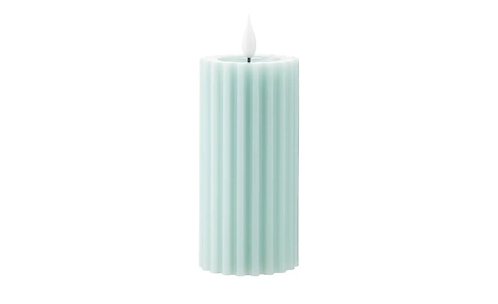 HOME STORY LED Kerze   ¦ blau ¦ Paraffin,Kunststoff ¦ Maße (cm): H: 18  Ø: günstig online kaufen