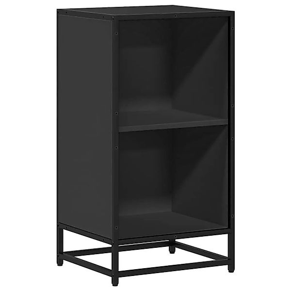 vidaXL Bücherregal Schwarz 40x35x76 cm Holzwerkstoff 849094 günstig online kaufen