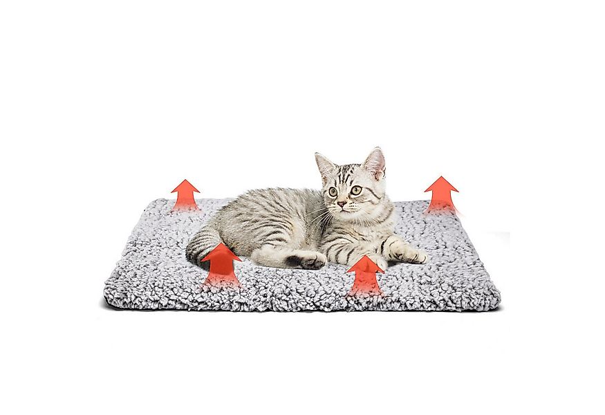 nobleza Hundematte Selbstheizende Decke für Katzen & Hunde, Wärmematte Heiz günstig online kaufen
